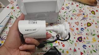 1080p Wanscam HW0022 outdoor ip camera [upl. by Jim]