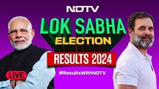 Election Results 2024 LIVE  Lok Sabha Election Results  NDA vs INDIA  NDTV 24x7 Live TV [upl. by Allebara618]