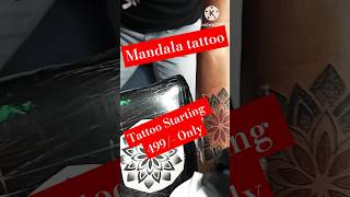 Mandala arm band tattoo tattoo art jalpaiguri bmw armbandtattoo iltattoo [upl. by Nahgeem]