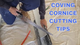 DIY Coving Cornice Cutting Tips for Beginners [upl. by Glassco]