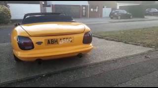 TVR Chimaera 450  Sleeved Exhaust  Start up and drive away [upl. by Brace948]