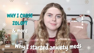 My Experience taking Zoloft for Anxiety 1 Year Later Side effects amp More [upl. by Ellinej352]