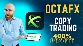 OctaFX Copy Trading 400 Monthly Profit with Forex Trading Robot octafx copytrading forextrading [upl. by Ahsiatal]