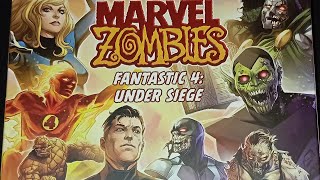 Unboxing Zombicide Marvel Zombies  Fantastic 4 Under Siege [upl. by Quick174]