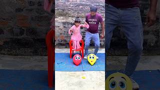 gubbare fun 😊🎈😜😂 shorts shortsfeed balloon funny viralvideo [upl. by Rehpinej424]