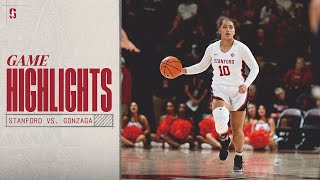 Highlights Stanford Womens Basketball vs Gonzaga [upl. by Yelekalb]