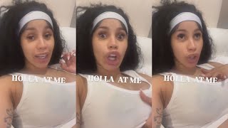 Cardi B Nearly Cries Because She Can’t Find Hermes Bag “I’m Just So F” Over It” 😢😢😢 [upl. by Romelle580]