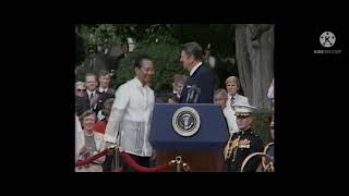 Ferdinand Marcos Speech in America Arrival Ceremony for President Marcos on September 161982 [upl. by Gault]