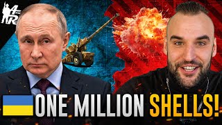 Ukraine Gets an INSANE Amount of Shells  ONE MILLION SHELLS for Ukraine  Ukraine War Update [upl. by Mayberry]