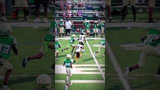 Unbelievable LBK Pass in Buford 12U Game 🏈🔥 shorts [upl. by Adnauq401]