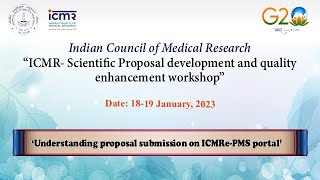 Understanding proposal submission on ICMR ePMS portal [upl. by Hamish706]