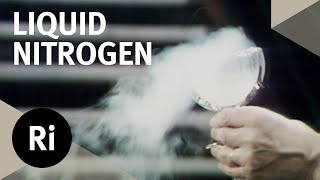 Properties of Liquid Nitrogen  Christmas Lectures with EM Rogers [upl. by Wakeen146]