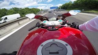 Ducati 1098 s onboard Termignoni use headphone or homecinema [upl. by Manheim]