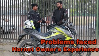 Problems Faced In Honda Hornet  Hornet 160 tamil honda review [upl. by Rases]