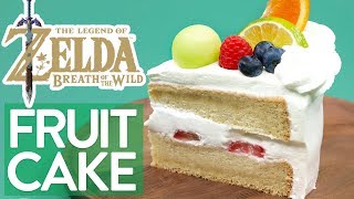 HOW TO MAKE ZELDA FRUITCAKE Breath of the Wild  NERDY NUMMIES [upl. by Farrica744]