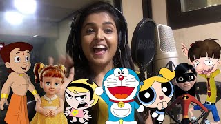 The Girl Behind Many VOICES – LIVE OFFICIAL DUBBING ft Sonal Kaushal [upl. by Monda]