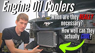 DIY Universal Oil Cooler Install Should You Install An Engine Oil Cooler [upl. by Ativla]