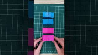 Cubo Infinito 🤯 tips craft art paper manualidades [upl. by Ingmar323]