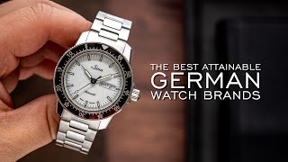 The Best Attainable German Watch Brands 12 Brands Mentioned [upl. by Aramat862]