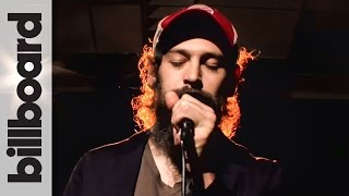 Matisyahu Performs Running Away amp Beatbox Freestyle Bob Marley Cover Billboard Studio Session [upl. by Gae]