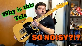 Fixing a noisy Squier Classic Vibe Telecaster [upl. by Asiilanna875]