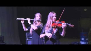 Yann Tiersen  Amelie violin twins cover Chudo Twins [upl. by Swithbert]