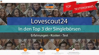 Lovescout24  In der Top 3 der Singlebörsen [upl. by Hakeem]