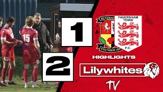 Highlights  Rusthall FC 1 Faversham Town 2 [upl. by Yuzik]