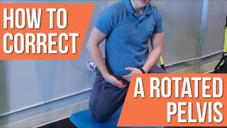 How to correct a rotated pelvis [upl. by Sadnac544]