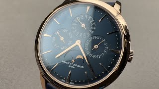 Vacheron Constantin Patrimony Perpetual Calendar UltraThin 43175000RB519 Vacheron Watch Review [upl. by Ralaigh653]