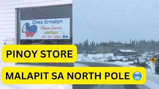 FILIPINO STORE IN CHIBOUGAMAU QUEBEC CANADA  CHEZ ERNALYN FILIPINO ÉPICERIE  PINOY IN QUEBEC [upl. by Schifra528]