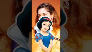 So cute voice dubbing 😍❤️  Snow White  TheMotorMouth  snowwhite podcast shorts [upl. by Ianthe]