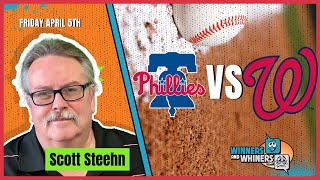 4524 MLB Best Bet  Philadelphia Phillies vs Washington Nationals Preview and Prediction [upl. by Neliak]