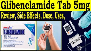 Glibenclamide tablets ip 5mg uses in During pregnancy  Review RiteMed 5 mg  Side Effects Dose [upl. by Thurston940]