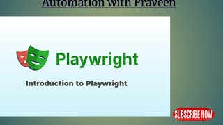 1  Playwright Javascript Introduction [upl. by Genet784]