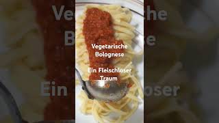 Vegetarische Bolognese rezept cooking food lecker [upl. by Adigirb]