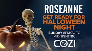 Cozi TV Halloween Adverts 2024 Roseanne Munsters [upl. by Nico]