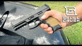 HK VP9  The 100 Yard Pistol [upl. by Amolap]