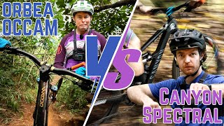 Canyon Spectral vs Orbea Occam  Suspension vs Geometry [upl. by Lareneg824]