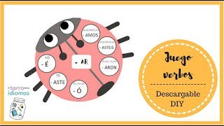 Juegos con verbos en español Juego de Repaso  Spanish verbs conjugation Game [upl. by Ecnirp954]