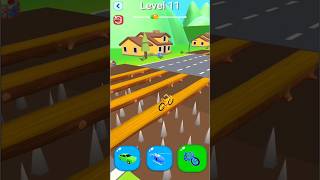 Shape Shifting Game Level 11 🚗🚂🚕🚤🚁✅ shapeshifting shorts gameplay youtubeshorts [upl. by Fradin943]