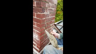 Old Brick Repair Lime Mortar and Repointing [upl. by Mitman]