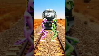 2 alien dame tu Cosita👽 vs train driver Tom vfx magic video🤩🥰shorts shortvideo rema vfx [upl. by Isabel]