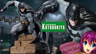 Figure Review Kotobukiya Artfx Arkham City Batman [upl. by Norbie]