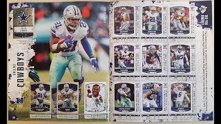 100 Complete 2018 Panini NFL sticker collection [upl. by Elodea12]