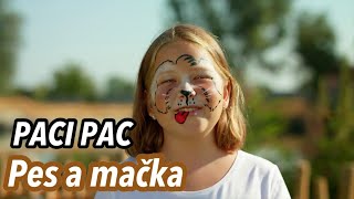 PACI PAC  Pes a mačka  Pre deti  Nursery rhymes  Kids songs [upl. by Ahsakat665]