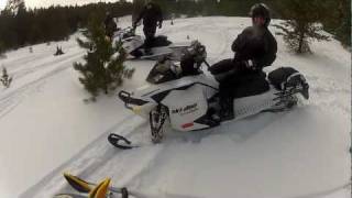 2012 SkiDoo Freeride 800 R ETEC wheelie gone wrong [upl. by Marven]