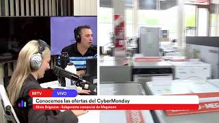 Silvio Brignone  Subgerente comercial de Megatone  Conocemos las ofertas del CyberMonday [upl. by Gnah747]