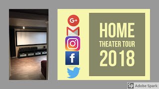 My Home Theater Tour 2018 [upl. by Eniahpets]