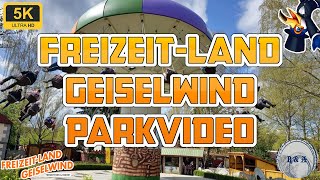 FreizeitLand Geiselwind 2024 Parkvideo 5K [upl. by Nnyletak]